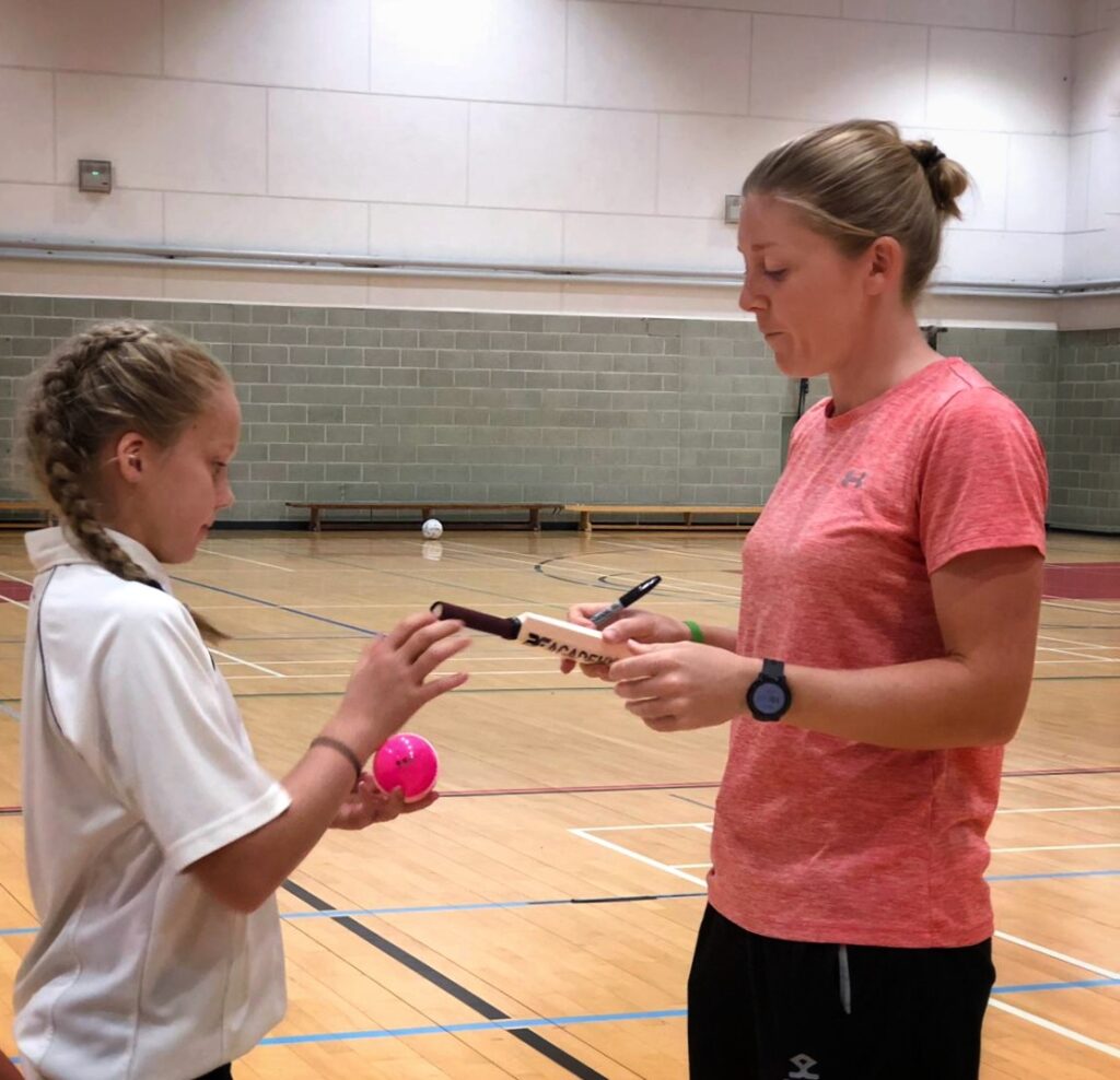 Heather Knight The Cricket Academy Ambassador