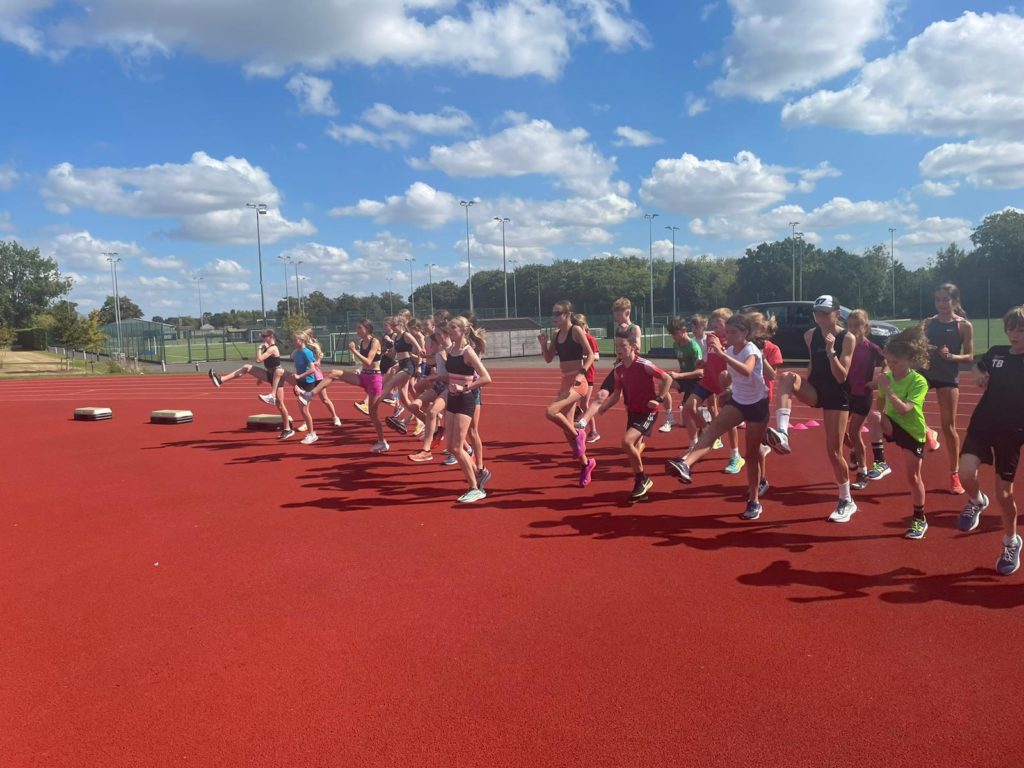 Training session at an Activate performance camp